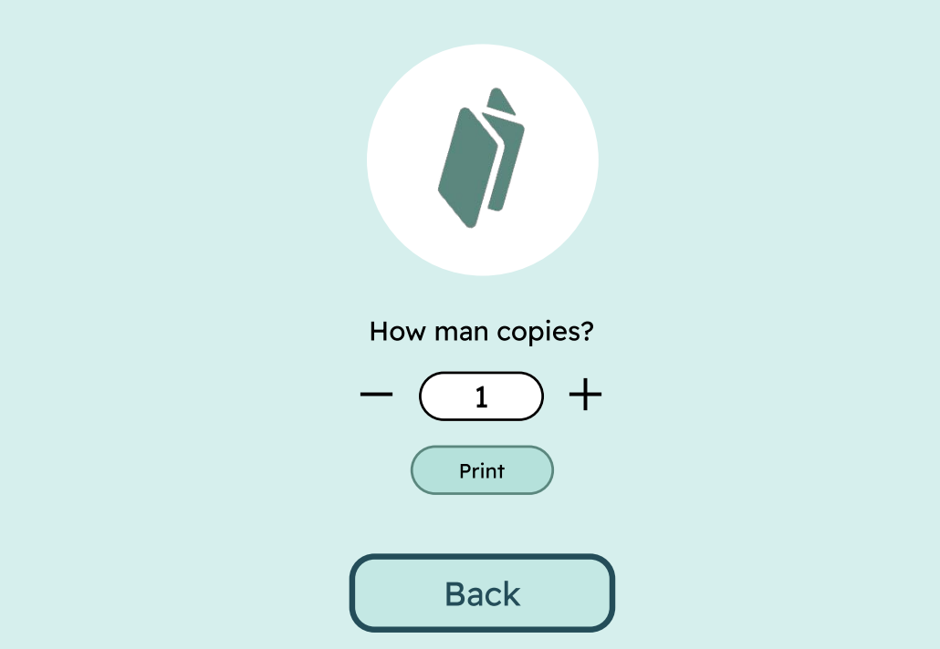 Print Booklet Option